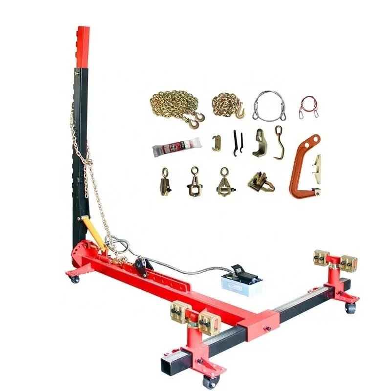 Auto Frame Machine Steel Car Body Data Shaping Recovery Puller Car Tension Frame Repair Kit Tool for Car Repairs